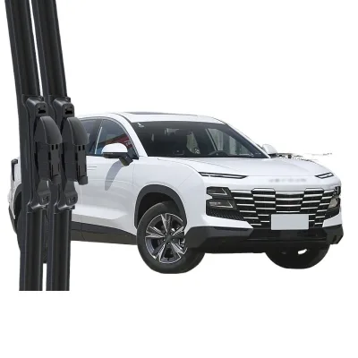 Frameless Windshield Wiper Blades for Jetour Dasheng / i-DM Silent Rubber Car Front Wiper Replacement Frameless Windshield Wiper Blades for Jetour Dasheng / i-DM Silent Rubber Car Front Wiper Replacement