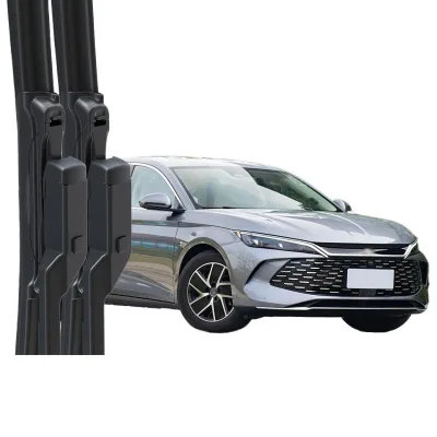 Frameless Windshield Wiper Blades for BYD Qin L/EV/DM-i Series Single Flat Beam Bracketless Wipers Frameless Windshield Wiper Blades for BYD Qin L/EV/DM-i Series Single Flat Beam Bracketless Wipers