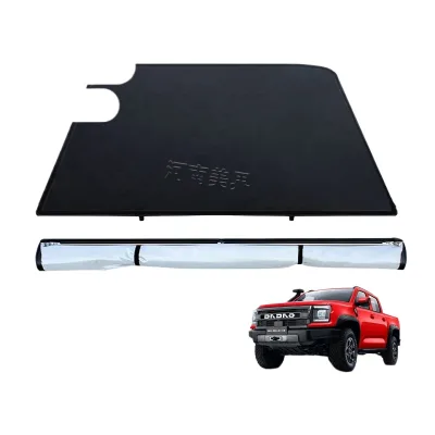 PVC Soft Roll-Up Tonneau Cover for JMC Vigus Pickup Truck Bed Accessories PVC Soft Roll-Up Tonneau Cover for JMC Vigus Pickup Truck Bed Accessories