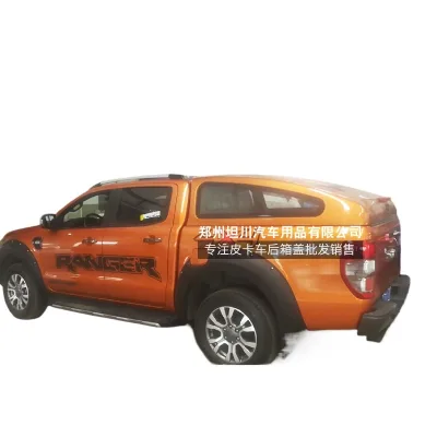 Slanted High Cover Hard Tonneau Cover with Rainproof Enclosure for Ford Ranger Slanted High Cover Hard Tonneau Cover with Rainproof Enclosure for Ford Ranger