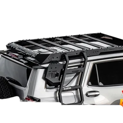 Roof Cargo Platform Rack with Side Ladder and Rear Gate Storage Net for Tank 400 Roof Cargo Platform Rack with Side Ladder and Rear Gate Storage Net for Tank 400