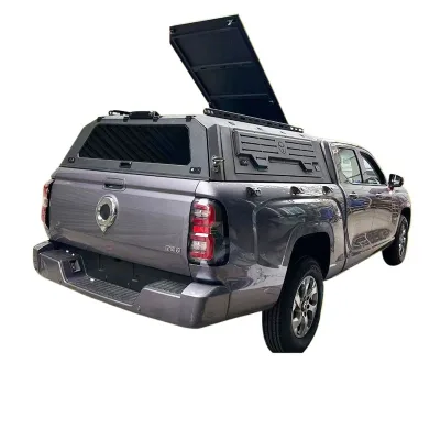 Pickup Truck Bed Cover Hinged Four-Door High Cover for Great Wall King Kong Cannon Pickup Truck Bed Cover Hinged Four-Door High Cover for Great Wall King Kong Cannon