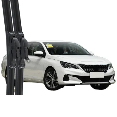 Multi-Functional Frameless Windshield Wiper Blades Silent Rubber Refills for Peugeot 408/408X Multi-Functional Frameless Windshield Wiper Blades Silent Rubber Refills for Peugeot 408/408X