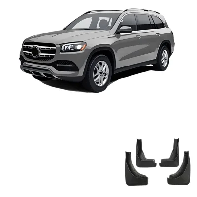 Soft TPO Rubber Mud Flaps Splash Guards for 2020-2024 Mercedes-Benz GLS Without Running Boards Soft TPO Rubber Mud Flaps Splash Guards for 2020-2024 Mercedes-Benz GLS Without Running Boards