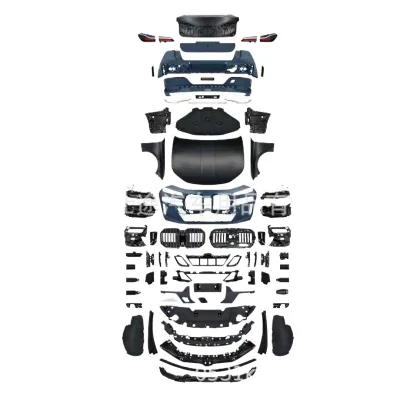 Full Body Kit Upgrade Replacement for BMW 7 Series F02 to G70 Style with Front Bumper Cover and LED Headlight Assembly Full Body Kit Upgrade Replacement for BMW 7 Series F02 to G70 Style with Front Bumper Cover and LED Headlight Assembly