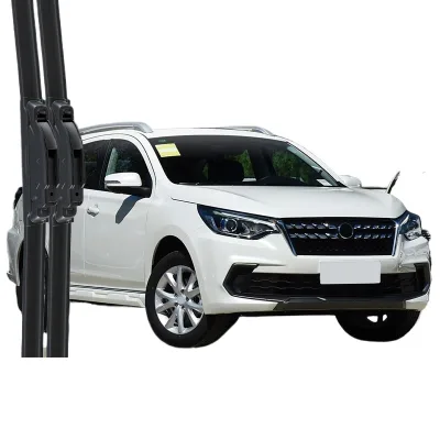 Multi-Functional Frameless Windshield Wiper Blades Silent Natural Rubber Refills for Venucia T70 T70X