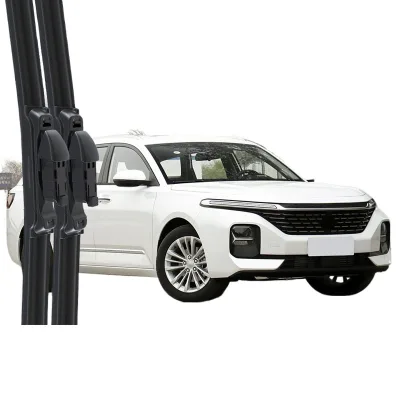 All-Weather Frameless Windshield Wiper Blades for Baojun Valli Silent Natural Rubber Multi-Adapter Front Window Wipers All-Weather Frameless Windshield Wiper Blades for Baojun Valli Silent Natural Rubber Multi-Adapter Front Window Wipers