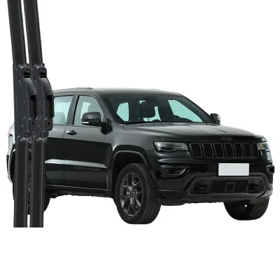 Windshield Wiper Blades for Jeep Grand Cherokee, Frameless Silent Natural Rubber Window Wipers Windshield Wiper Blades for Jeep Grand Cherokee, Frameless Silent Natural Rubber Window Wipers