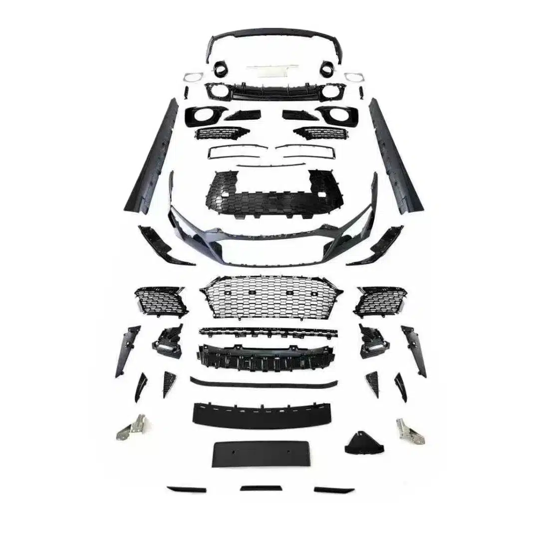 Full Body Kit Car Front & Rear Bumper Assembly Set Compatible with Audi R8 4S3 4S9 4SP 2016-2022 Models