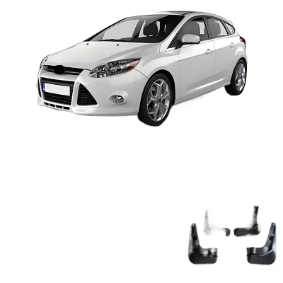 Soft Rubber Car Mud Flaps Splash Guards for Ford Focus Sport 2012-2018 Front and Rear Set Soft Rubber Car Mud Flaps Splash Guards for Ford Focus Sport 2012-2018 Front and Rear Set