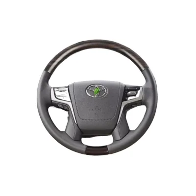 Land Cruiser Steering Wheel Assembly Land Cruiser Modified Prado Bully Liter Multifunctional Peach Wood Steering Wheel Heating Land Cruiser Steering Wheel Assembly Land Cruiser Modified Prado Bully Liter Multifunctional Peach Wood Steering Wheel Heating