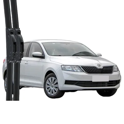 Boneless Windshield Wiper Blades for Skoda Rapid Silent Rubber Front Window Wiper Set Boneless Windshield Wiper Blades for Skoda Rapid Silent Rubber Front Window Wiper Set