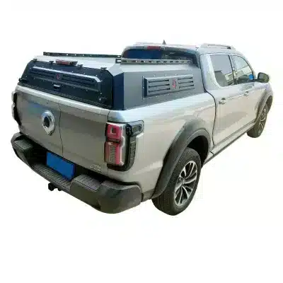 Pickup Truck Bed Cover Half Height Manganese Steel Rear Box Lid