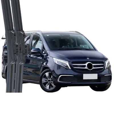 Multi-Functional Frameless Windshield Wiper Blades Silent Rubber Refills for Mercedes-Benz V260 V260L Multi-Functional Frameless Windshield Wiper Blades Silent Rubber Refills for Mercedes-Benz V260 V260L