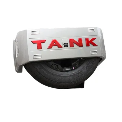 Tank 400Hi4-T spare tire cover modification car logo color change red car logo cover Chinese mesh logo exterior decoration special upgrade supplies Tank 400Hi4-T spare tire cover modification car logo color change red car logo cover Chinese mesh logo exterior decoration special upgrade supplies