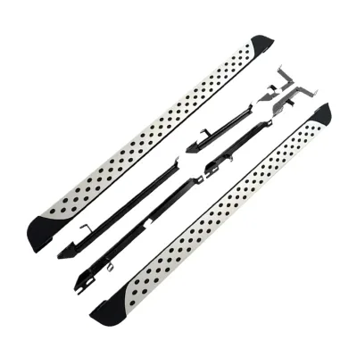 Aluminum Running Boards Side Steps Compatible with Nissan Qashqai 2007-2021 Nerf Bars Pair Aluminum Running Boards Side Steps Compatible with Nissan Qashqai 2007-2021 Nerf Bars Pair