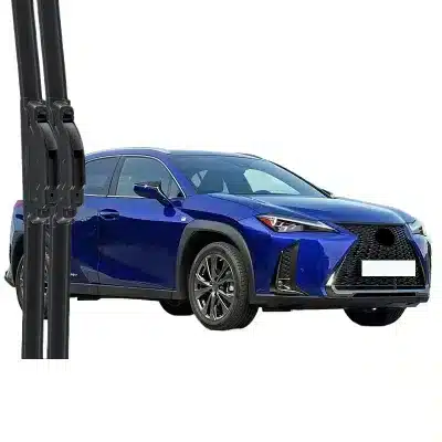 All-Season Frameless Windshield Wiper Blades for Lexus UX250h Silent Multi-Fit Natural Rubber Refills Front Set All-Season Frameless Windshield Wiper Blades for Lexus UX250h Silent Multi-Fit Natural Rubber Refills Front Set
