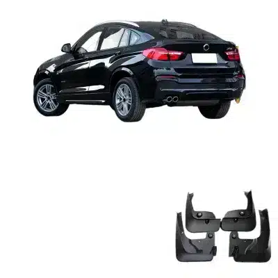 Soft Rubber Mud Flaps Splash Guards for BMW X4 M-Sport 2014-2018 Front and Rear Fender Set Soft Rubber Mud Flaps Splash Guards for BMW X4 M-Sport 2014-2018 Front and Rear Fender Set