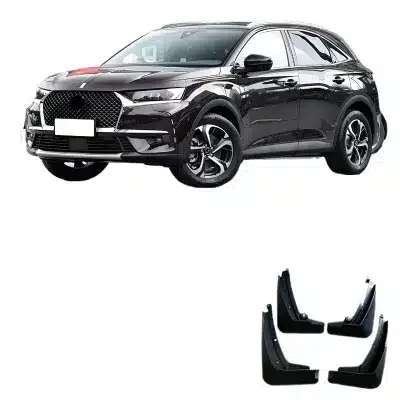 Soft Rubber Car Mudguards Fenders Splash Guards for Citroen DS7 2018-2022 Soft Rubber Car Mudguards Fenders Splash Guards for Citroen DS7 2018-2022