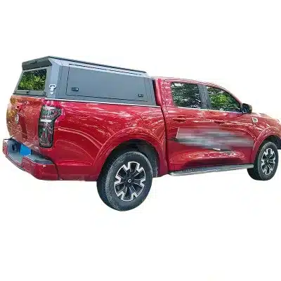 Manganese Steel Split Tri-Fold High Cover for Pickup Truck Bed Manganese Steel Split Tri-Fold High Cover for Pickup Truck Bed