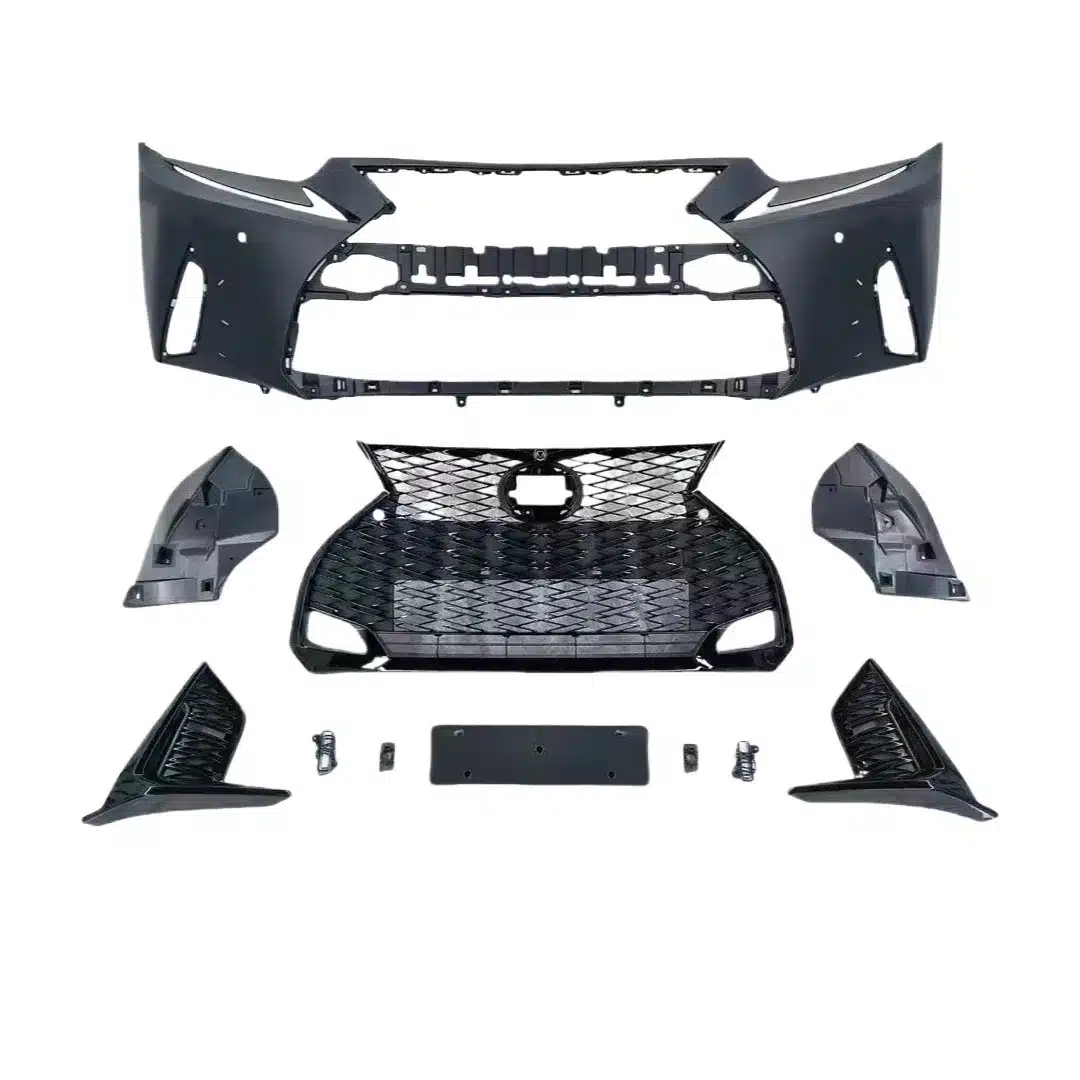 Front and Rear Bumper Body Kit Conversion Set for Lexus IS250 2013-2016 Upgrade to 2021 Style