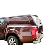 Pickup Truck Bed Flat Top Canopy Full Metal Tailgate Cover Rainproof for Nissan Navara
