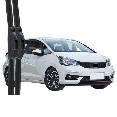 All-Season Frameless Windshield Wiper Blades Case for Honda LIFE, Front Window Quiet Rubber Strips Dual Pack All-Season Frameless Windshield Wiper Blades Case for Honda LIFE, Front Window Quiet Rubber Strips Dual Pack