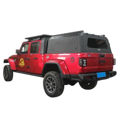 Heavy Duty Pickup Truck Bed Canopy with Three Opening Doors for Jeep Gladiator Heavy Duty Pickup Truck Bed Canopy with Three Opening Doors for Jeep Gladiator