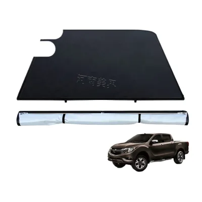 PVC Soft Roll-Up Tonneau Cover for Mazda BT-50 Pickup Truck Bed Rear Lid PVC Soft Roll-Up Tonneau Cover for Mazda BT-50 Pickup Truck Bed Rear Lid