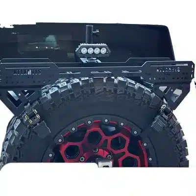 Rear Spare Tire Carriers Storage Rack Accessory Aluminum Tool Mounting Plate Extension for Tank 300 400 500 700 Rear Spare Tire Carriers Storage Rack Accessory Aluminum Tool Mounting Plate Extension for Tank 300 400 500 700