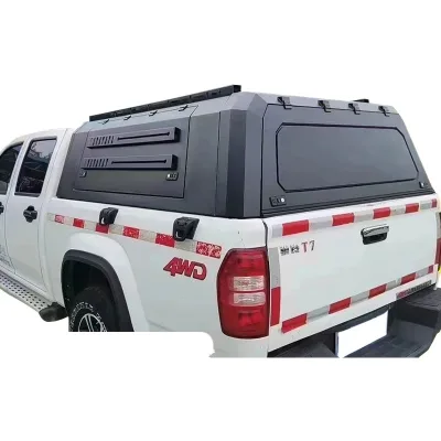Pickup Truck Bed Cover High Wall Stainless Steel Three-Door Tailgate for JMC T7 Pickup Truck Bed Cover High Wall Stainless Steel Three-Door Tailgate for JMC T7