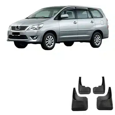 Soft Rubber Mud Flaps Splash Guards for Toyota Innova 2010-2015 Front and Rear Set Soft Rubber Mud Flaps Splash Guards for Toyota Innova 2010-2015 Front and Rear Set