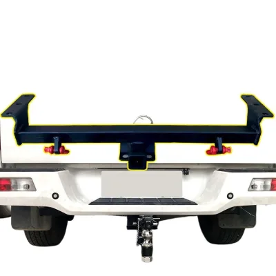 Heavy Duty Trailer Hitch Receiver Tow Bar with Tow Ring for Nissan Navara Pickup Trucks Heavy Duty Trailer Hitch Receiver Tow Bar with Tow Ring for Nissan Navara Pickup Trucks