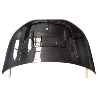 T-Rex Style Carbon Fiber Engine Hood Scoop Cover for Great Wall Cannon GWM Poer Modification T-Rex Style Carbon Fiber Engine Hood Scoop Cover for Great Wall Cannon GWM Poer Modification