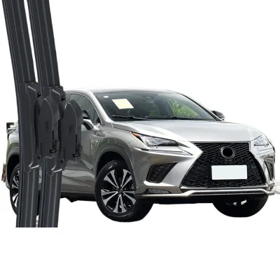Frameless Windshield Wiper Blades for Lexus NX 300/300h Soft Rubber Silent Front Wiper Pair Frameless Windshield Wiper Blades for Lexus NX 300/300h Soft Rubber Silent Front Wiper Pair