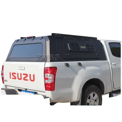 Heavy-Duty Manganese Steel Pickup Truck Bed Hutch Cover with Triple Opening Doors for Isuzu D-MAX Heavy-Duty Manganese Steel Pickup Truck Bed Hutch Cover with Triple Opening Doors for Isuzu D-MAX