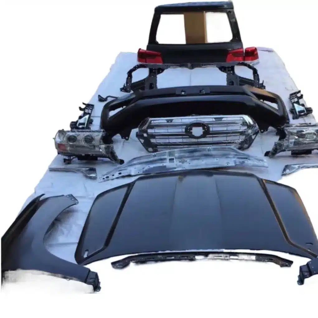 Front Bumper Facelift Conversion Grille and Body Kit for Toyota Land Cruiser LC200 Upgrade