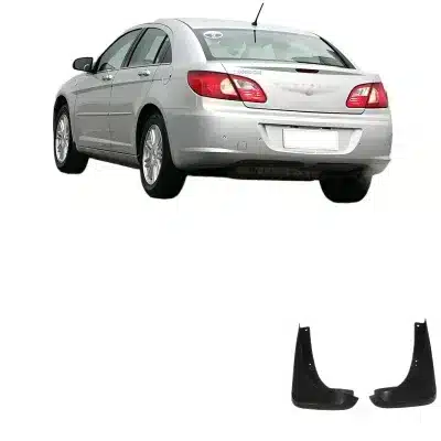 Rear Pair Car Mud Flaps Flexible Rubber Splash Guards for Chrysler Sebring 2008 Rear Pair Car Mud Flaps Flexible Rubber Splash Guards for Chrysler Sebring 2008