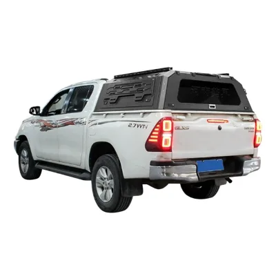Heavy Duty Canopy Truck Bed Cap Hardtop with Triple Opening Windows for Toyota Hilux Revo SR5 Pickups Heavy Duty Canopy Truck Bed Cap Hardtop with Triple Opening Windows for Toyota Hilux Revo SR5 Pickups