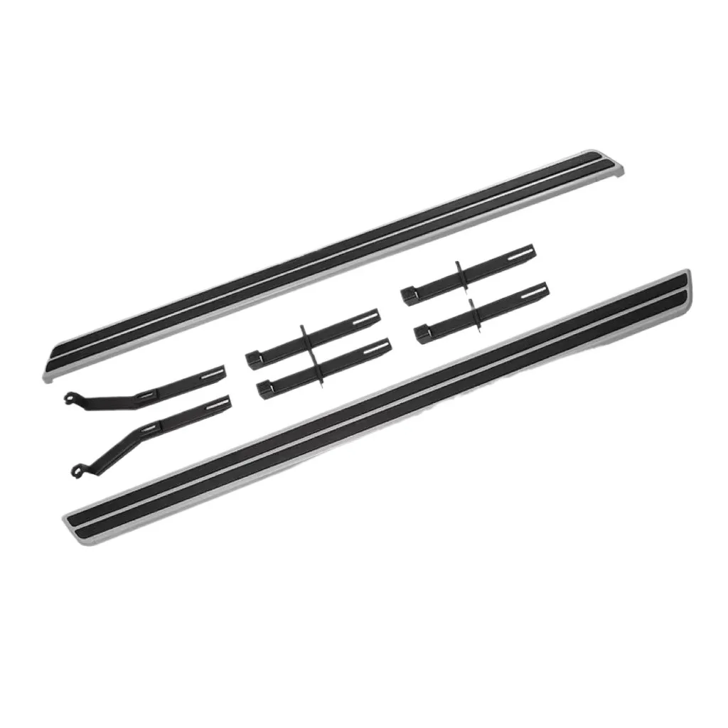 Aluminum Running Boards Side Steps Set Compatible with Volkswagen Touareg 2011-2021