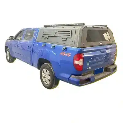 Manganese Steel Pickup Truck Bed Cover, Multi-Function Three-Fold Rear Cargo Lid for Maxus T60/T70/T90 Manganese Steel Pickup Truck Bed Cover, Multi-Function Three-Fold Rear Cargo Lid for Maxus T60/T70/T90