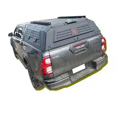 Full Enclosed Manganese Steel Three-Fold Rear Lid for Toyota Hilux Revo Rocco Pickup Full Enclosed Manganese Steel Three-Fold Rear Lid for Toyota Hilux Revo Rocco Pickup