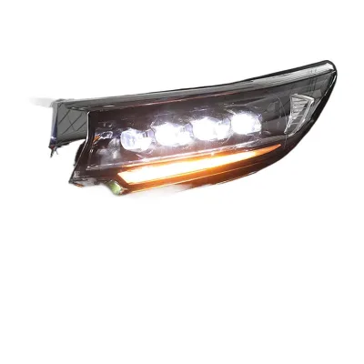 LED Headlight Assembly with Dual Lens Projector and Sequential Turn Signals for Toyota Land Cruiser Prado 2014-2021 LED Headlight Assembly with Dual Lens Projector and Sequential Turn Signals for Toyota Land Cruiser Prado 2014-2021