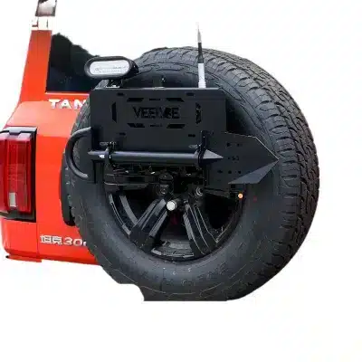 Tank 300 multi-function spare tire license plate frame flagpole frame reversing light military shovel spare tire shovel off-road modification Tank 300 multi-function spare tire license plate frame flagpole frame reversing light military shovel spare tire shovel off-road modification