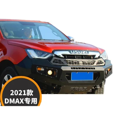 Heavy-Duty Front Bumper Guard Bull Bar Aussie Flat Top Style for Isuzu D-MAX Pickup Heavy-Duty Front Bumper Guard Bull Bar Aussie Flat Top Style for Isuzu D-MAX Pickup