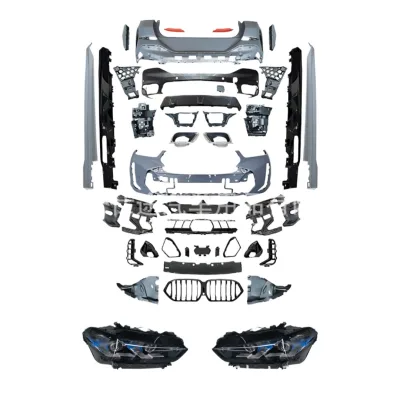 Front Bumper Body Kit Upgrade G06 Style for BMW X6 Series Exterior Retrofit Assembly Front Bumper Body Kit Upgrade G06 Style for BMW X6 Series Exterior Retrofit Assembly