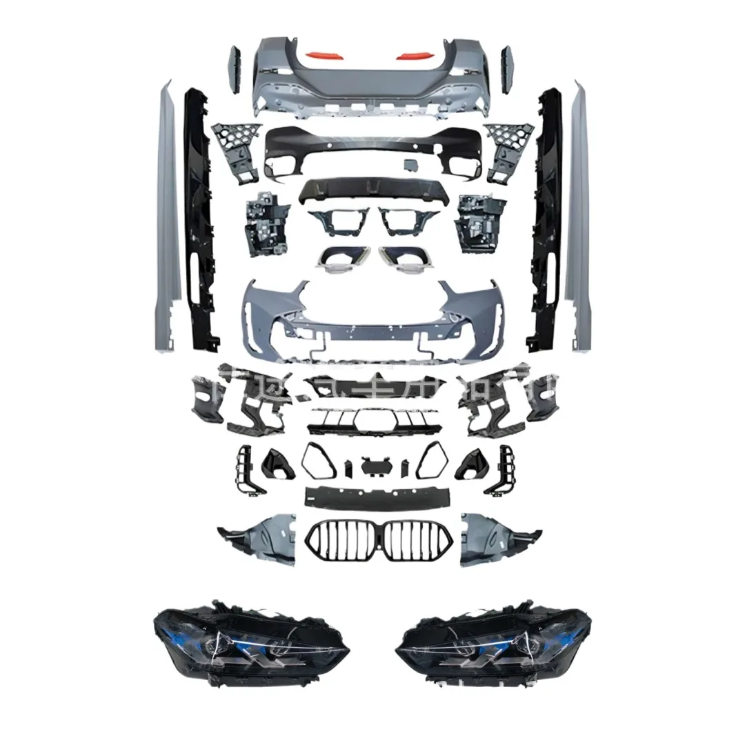 Front Bumper Body Kit Upgrade G06 Style for BMW X6 Series Exterior Retrofit Assembly