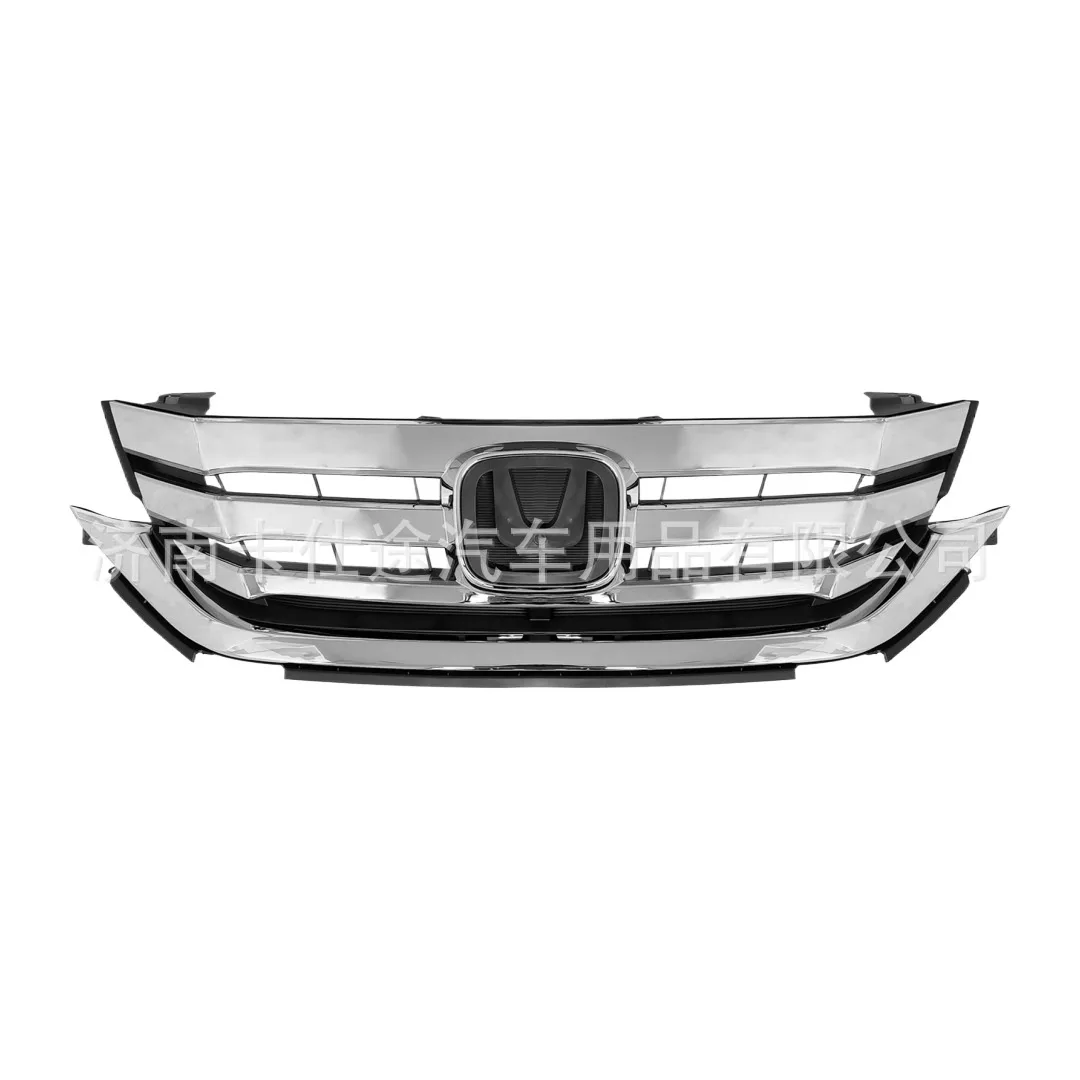 Front Bumper Grille Upper Radiator Mesh Cover for Honda Accord 2014-2015