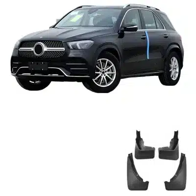 Soft Rubber Mud Guards Splash Guards for 2020-2024 Mercedes-Benz GLE with Running Boards Soft Rubber Mud Guards Splash Guards for 2020-2024 Mercedes-Benz GLE with Running Boards