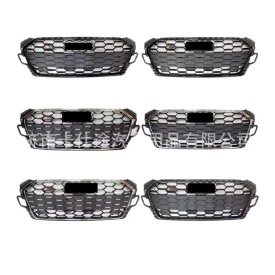 Front Bumper Grille RS5 Style Mesh Grill for Audi A5 S5 F5P F5E F5F 2020-2021 Front Bumper Grille RS5 Style Mesh Grill for Audi A5 S5 F5P F5E F5F 2020-2021